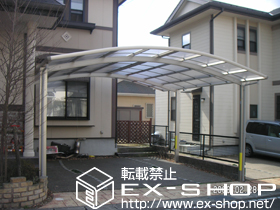 のカーポート レイナツインポート 積雪〜20cm対応 施工例