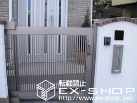 の門扉 スライドドア2型 施工例