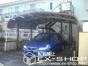 のカーポート テールポートシグマ　M合掌　積雪〜20cm対応 施工例