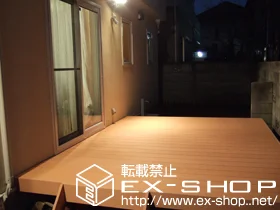 東京都小平市のYKKAPのウッドデッキ リウッドデッキII 標準 施工例