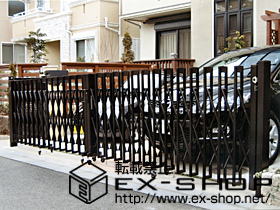 の門扉 シャレオR1型 片開き 施工例