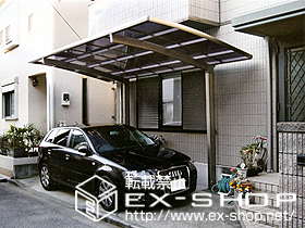 のカーポート カーブポートシグマ? 積雪〜20cm対応 施工例