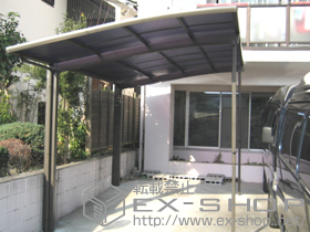 のカーポート カーブポートシグマIII 積雪〜20cm対応 施工例