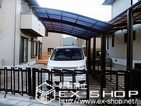 のカーポート カーブポートシグマIII 積雪〜20cm対応 施工例