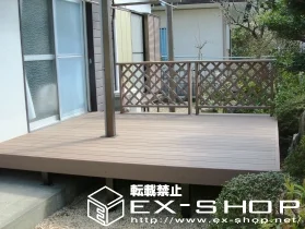 LIXIL リクシル(トステム)のウッドデッキ リコステージ 施工例