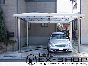 のカーポート キューブポートプラスワイド 施工例