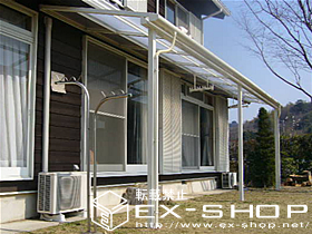 のテラス屋根 セイバーテラス 単体 テラスタイプ  積雪〜20cm対応 施工例