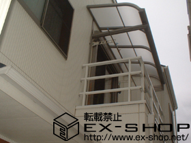 の アルファテラスRB型  単体 ルーフタイプ  積雪〜20cm対応 施工例