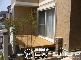 のウッドデッキ リコステージII 施工例