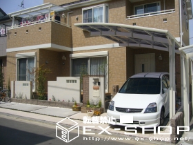 のカーポート カーブポートシグマII  積雪〜20cm対応 施工例