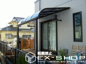 のテラス屋根 アルファテラス RA型 単体 テラスタイプ  積雪〜20cm対応 施工例