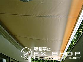 のオーニング・日よけ 彩鳥C型 ボックスタイプ 手動式 施工例