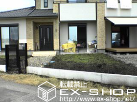 の門扉 ファンクションユニットミニ1型+プリレオR3型門扉 施工例