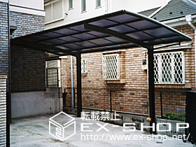 のカーポート カーブポートシグマII  積雪〜20cm対応 施工例