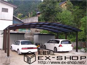 のカーポート レイナトリプルポート  積雪〜20cm対応 施工例