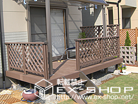 のウッドデッキ リコステージII 施工例