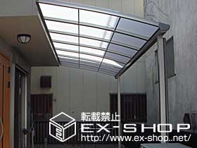 の アルファテラスL型 単体 テラスタイプ  積雪〜20cm対応 施工例