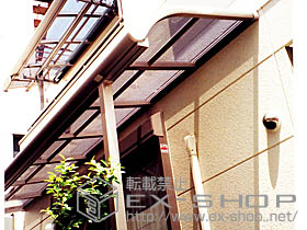 のテラス屋根 アルファテラス RB型  単体 テラスタイプ  積雪〜20cm対応 施工例