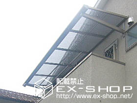 のバルコニー・ベランダ屋根 ライザーテラス II F型  単体  ルーフタイプ  積雪〜20cm対応 施工例