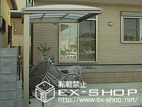 のカーポート キューブポートプラス　ミニ  積雪〜20cm対応 施工例