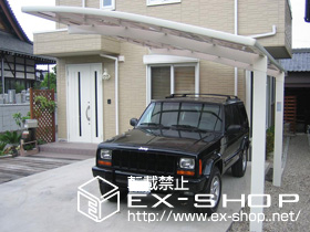 のカーポート カーブポートシグマII  積雪〜20cm対応 施工例