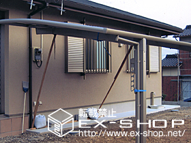 のカーポート カーブポートシグマIII  積雪〜20cm対応 施工例