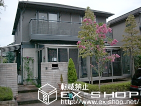 のテラス屋根 アルファテラスF型　600　テラスタイプ 施工例