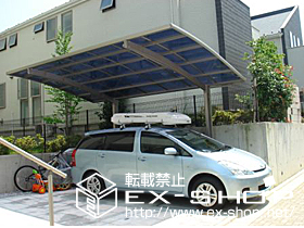 のカーポート カーブポートシグマIII  積雪〜20cm対応 施工例