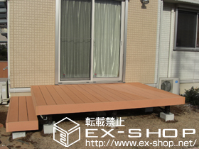 のウッドデッキ リウッドデッキII 単体（出幅7尺以下） 施工例