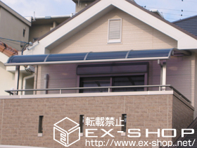 のバルコニー・ベランダ屋根 ライザーテラスII R型 単体 屋根タイプ 積雪〜20cm対応 施工例