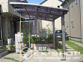 のカーポート カーブポートシグマIII  積雪〜20cm対応 施工例