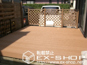 のウッドデッキ リコステージ? デッキセット 施工例