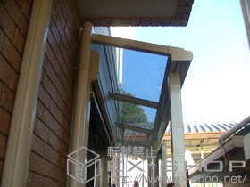 のテラス屋根 ライザーテラス?F型　600テラスタイプ 施工例