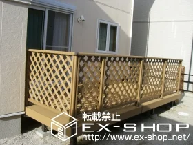 LIXIL ���N�V��(�g�X�e��)�̃E�b�h�f�b�L ���R�X�e�[�W�U�{�f�b�L�t�F���X �{�H��