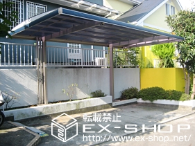 のカーポート キューブポートプラスレギュラー 施工例