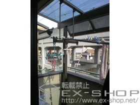 のテラス屋根 ライザーテラス?Ｒ型　600タイプ　2・3階設置型 施工例