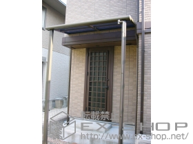 のテラス屋根 【勝手口側】ライザーテラス?F型 600タイプ 単体　テラスタイプ 施工例