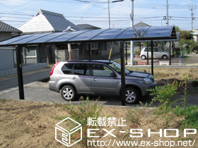 のテラス屋根 ライザーテラス?　R型　600タイプ　単体　テラスタイプ 施工例