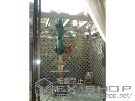 のウッドデッキ リコステージII 束柱B（調整有り）仕様 施工例