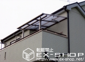 のバルコニー・ベランダ屋根 ライザーテラス?F型　600　屋根タイプ 施工例