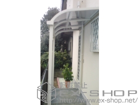 のテラス屋根 ライザーテラスII R型 単体 テラスタイプ 積雪〜20cm対応 【1.5間】 施工例