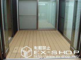 のウッドデッキ リコステージII　束柱調整無し仕様 施工例