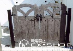 の門扉 ボレロ4型門扉 両開き 施工例