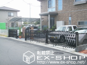 のフェンス・柵 パリサードフェンス3型 施工例