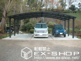 のカーポート レイナトリプルポート 積雪〜20cm対応 施工例