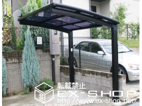 のサイクルポート・駐輪場 カーブパークシグマIII オープンタイプ 施工例