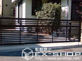 のカーゲート ワイドオーバードアR3型 手動式 施工例