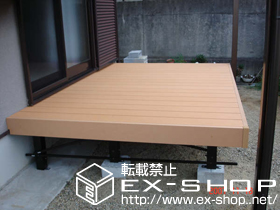 のウッドデッキ リウッドデッキ?<標準>　KLタイプ 施工例