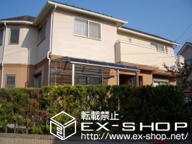 のテラス屋根 ライザーテラスII R型 テラスタイプ 単体 積雪〜20cm対応 施工例