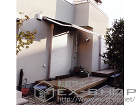 のサイクルポート・駐輪場 カーブパークシグマ? オープンタイプ 〜積雪20cm対応 施工例